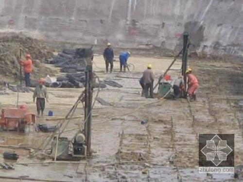 舒兰我公司承建北京房山区水池地基注浆加固工程